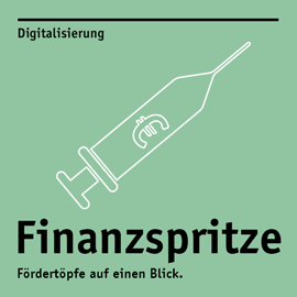 Finanzspritze: Fördertöpfe auf einen Blick