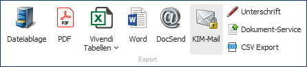 KIM-Toolbar